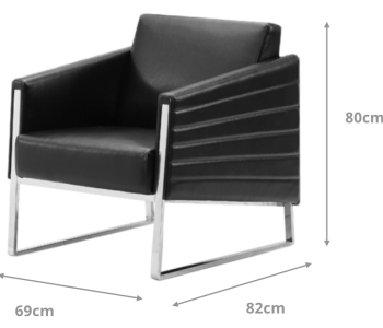 Bran 1 Seater Sofa Dimensions