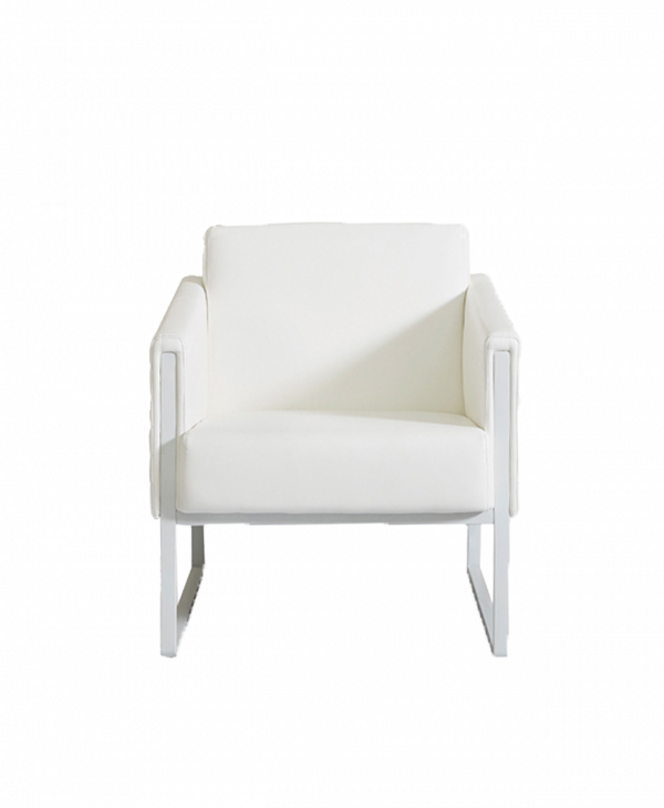 Bran 1 Seater Sofa White