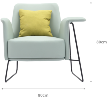 Clea 1 Seater Sofa Dimensions