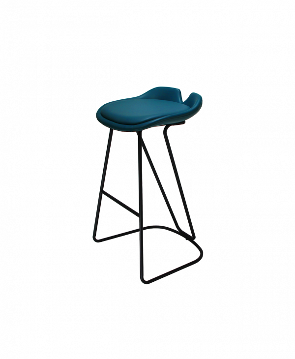 Jerry Bar Chair Angle (Blue)