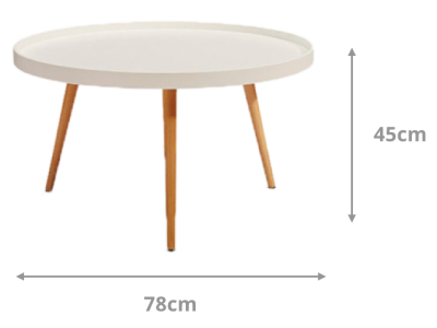Ivory Coffee Table Dimensions