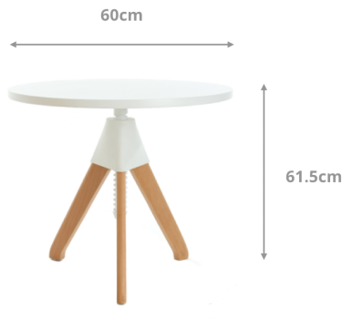 Azure Side Table Dimensions
