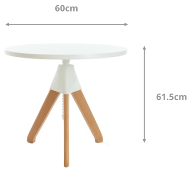 Azure Side Table Dimensions Azure Side Table Dimensions