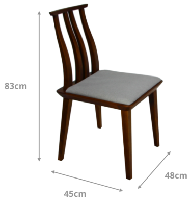 Garth Dining Chair Dimensions