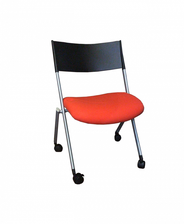 Thomas Office Chair Red with Roller
