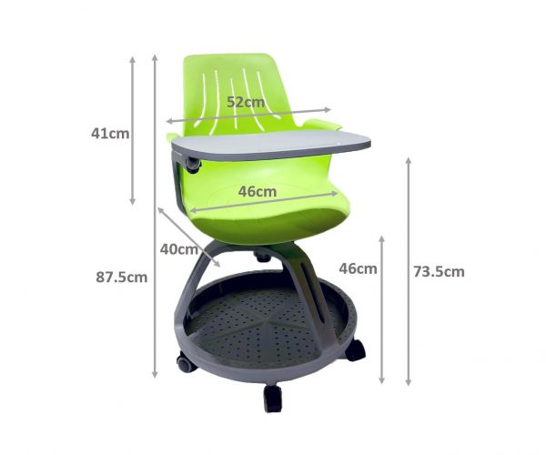 CLASSROOM CHAIR WITH UNDER SEAT STORAGE DIMENSIONS